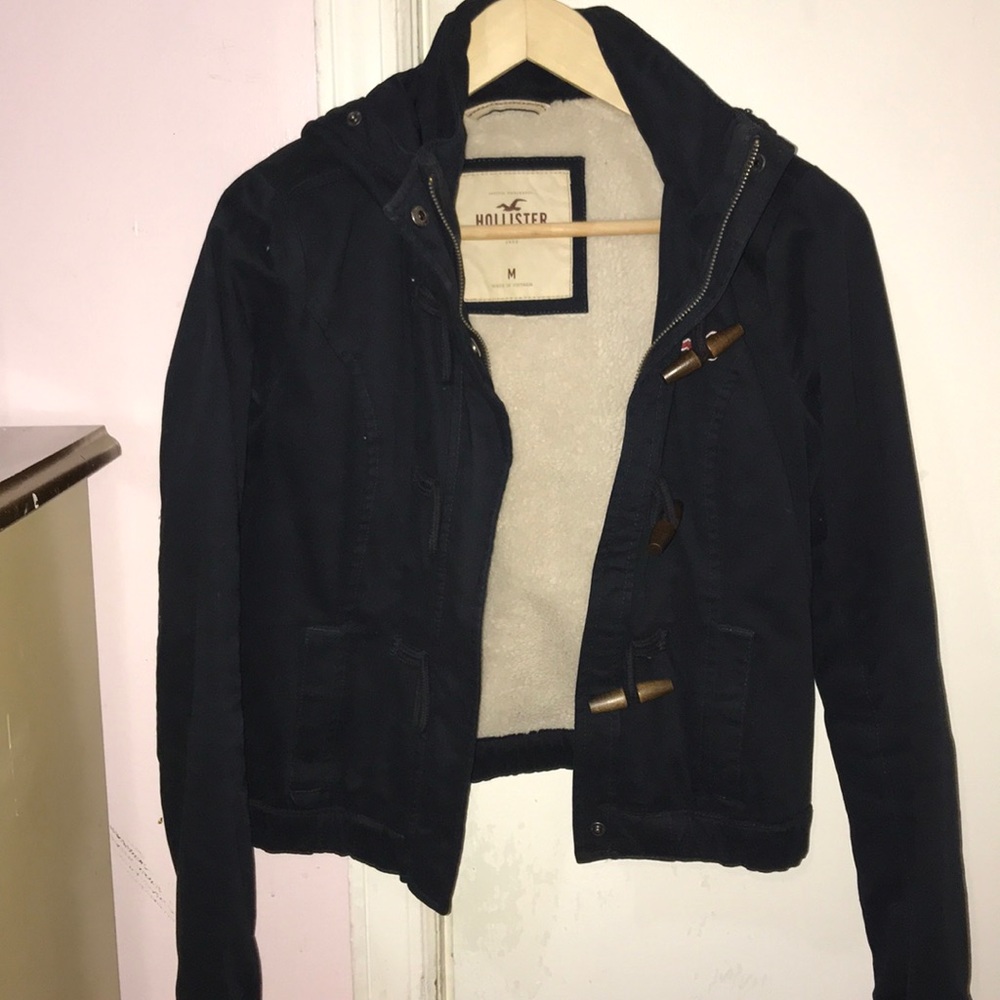 Cropped Lined Jacket